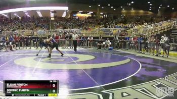 2A 170 lbs Quarterfinal - Elijah Penton, Winter Springs vs Dominic Martin, Clay