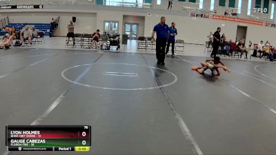 76 lbs Round 4 (6 Team) - Lyon Holmes, BHWC Dirt Divers vs Gauge Cabezas, Florida Fire