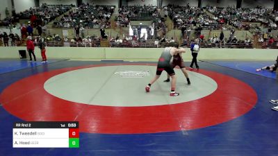 160 lbs Rr Rnd 2 - Karson Tweedell, Social Circle USA Takedown vs Andrew Hood, Georgia