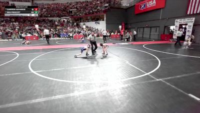 54 lbs Champ. Round 2 - Cameron Novinskie, IGH/ RT Elite vs Reis Prescott, Hudson