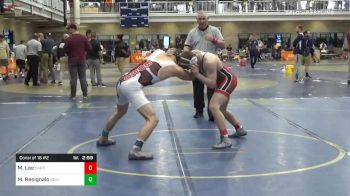 Consolation - Matt Lee, Unrostered vs Michael Resignalo, Edinboro