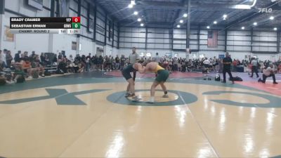 138 lbs Champ. Round 2 - Sebastian Erman, Great Bridge Wrestling Club vs Brady Cramer, VA Team Predator