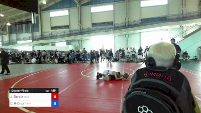 82 kg Quarterfinal - Joshua Isaac Garcia, Savage House WC vs Cato Rickel-Cruz, Team Aggression