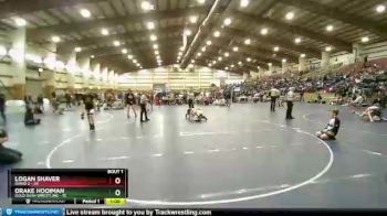 110 lbs Round 1 (4 Team) - Drake Hooiman, Gold Rush Wrestling vs Logan Shaver, Idaho 2