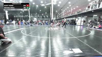 134 lbs Rr Rnd 2 - Scott Young, State College - HS vs Michael Knoll, Interboro - HS
