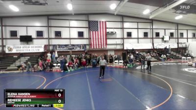 62+ 5th Place Match - Remeese Jenks, Uintah vs Elena Hansen, Aviator Wrestling Academy