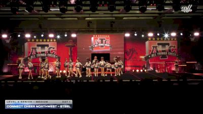 Connect Cheer Northwest - Steel [2026 L4 Senior - Medium Day 1] 2026 ATC Grand Nationals