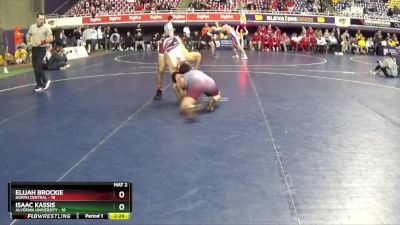 197 lbs Round 1 (16 Team) - Isaac Kassis, Alvernia University vs Elijah Brockie, North Central