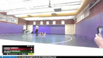 182 lbs Cons. Round 3 - Jaxson Gribskov, Hermiston vs Nicholas Rehfeldt, Southridge