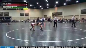 100 lbs Finals (2 Team) - Caleb Gray, AYWO vs Ruger Pennington, Tennessee Black