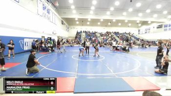 105 lbs Cons. Semi - Kelci Engle, Americana Jiu Jitsu Collective vs Marialena Frias, Santa Ana Valley