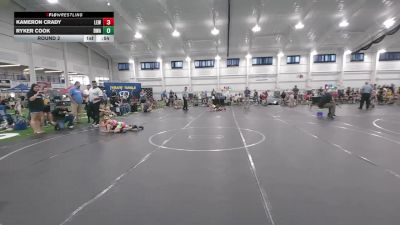 48-56 lbs Round 2 - Kameron Crady, Lewis vs Ryker Cook, Dwa