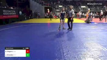 122 lbs Semifinal - Kaylyn Rogers, Lebanon Wrestling vs Julia Breeden, Victory