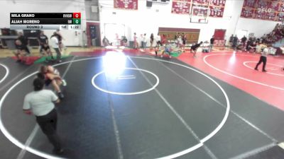 145 lbs Round 3 - Aliah Moreno, 951 WC vs Mila Grano, Orange Vista High School Wrest