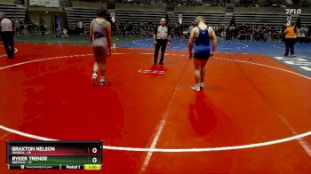 160 lbs Cons. Round 1 - Ryker Trende, Buffalo vs Braxton Nelson, Waseca