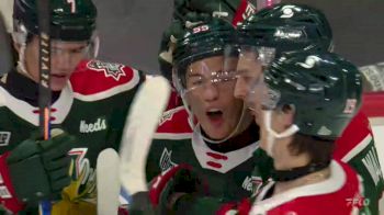 Shawn Carrier Rips Blistering One-Timer To Give Halifax The Early Lead