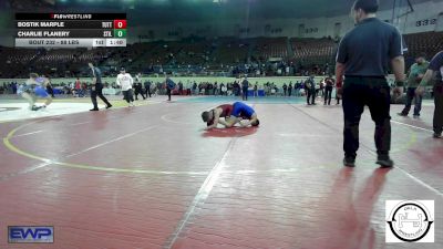 88 lbs Semifinal - Bostik Marple, Tuttle vs Charlie Flanery, Stillwater Wrestling