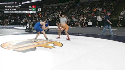 175 lbs Consi Of 16 #1 - Marcelino Nona, Vallhalla (SD) vs Leon Bleess, Junipero Serra (CC)