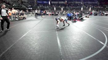 85 lbs Round Of 16 - Ilya Tomyn, Warriors University vs Brayden Yamello, Triumph Trained