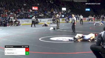 106 lbs Semifinal - Oscar Alvarez, Granger vs Spencer Needham, Union