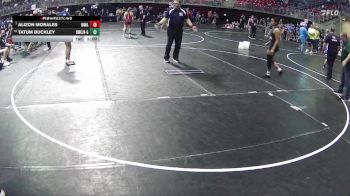 138 lbs Cons. Round 4 - Tatum Buckley, Rocket Wrestling Club / RWC - Girls vs Alizon Morales, Warrior Wrestling Academy