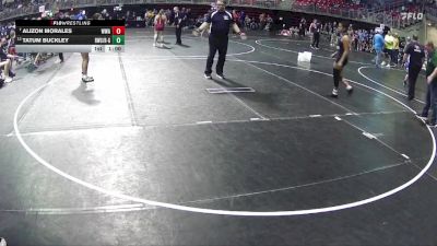 138 lbs Cons. Round 4 - Tatum Buckley, Rocket Wrestling Club / RWC - Girls vs Alizon Morales, Warrior Wrestling Academy