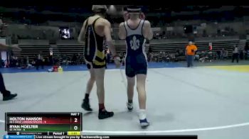 115 lbs Placement (4 Team) - Ryan Moelter, St. Peter vs Holton Hanson, NLS (New London/Spicer)