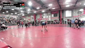 170 lbs Champ. Round 2 - Danika De Hoyos, Mayfair vs Katherine Herrera, La Habra