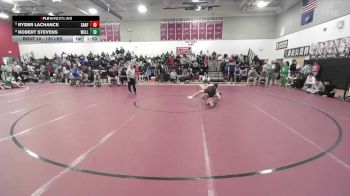 120 lbs Quarterfinal - Ryder Lachance, Sanford vs Robert Stevens, Wells