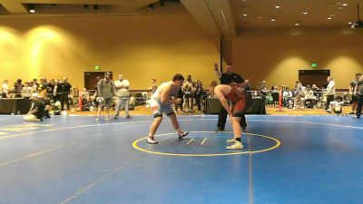 285 lbs Cons. Sub-quarters - Brayden Benjamin, Armory Wrestling Academy vs Cameron Black, United WC