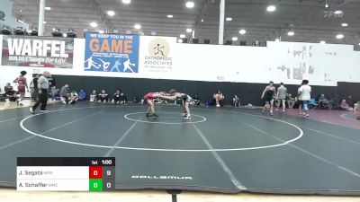 115 lbs Rr Rnd 1 - John Segata, MPR vs Abramm Schaffer, Mosers Mat Club