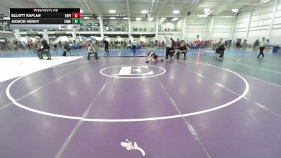 81 lbs Consi Of 16 #2 - Elliott Kaplan, Empire WC vs Judson Henny, Somerhill