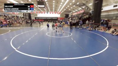 138 lbs Round 2 (12 Team) - Alyssa Landrum, Marymount vs Orla King, New England College