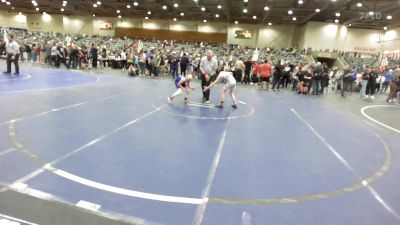 89 lbs Consi Of 8 #1 - Graysen Rogers, Carson Bulldogs vs Bradly Humphrey, Small Town Grims