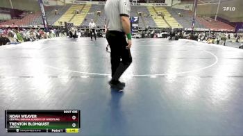 190 lbs Quarterfinal - Noah Weaver, Central Indiana Academy Of Wrestling vs Trenton Blomquist, Arizona