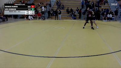 157 lbs 3rd Place Match - Levi Johnson, Iowa Central Community College vs Patrick Kubisa, Saint Cloud State