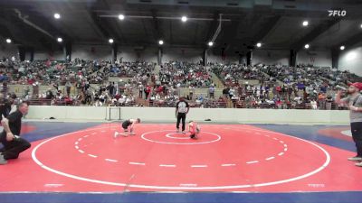 85 lbs Quarterfinal - Caden Biggs, Pedraza Wrestling vs Carter Williams, Woodland Wrestling