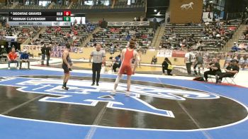 126 lbs Cons. Round 3 - Deontae Graves, Holmes vs Keenan Clevenger, Madison Central