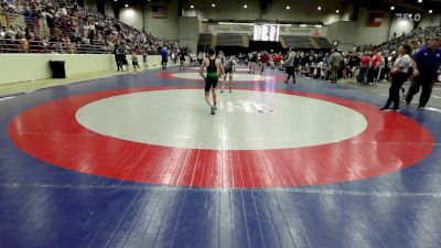 90 lbs Quarterfinal - Colt Carroll, Franklin County Youth Wrestling vs Callen Nessl, Level Up Wrestling Center