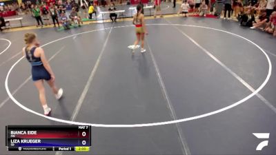 106 lbs Quarterfinal - Bianca Eide, MN vs Liza Krueger, SD