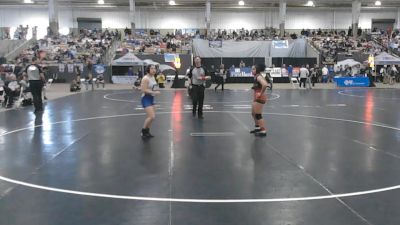 Girls 138 lbs Champ. Round 1 - Emma Thompson, Cleveland High School Girls vs Delilah Queen, Maryville High School Girls