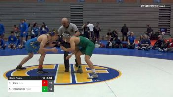 172 lbs Semifinal - Cooper Lilles, Clovis vs Alex Hernandez, Poway
