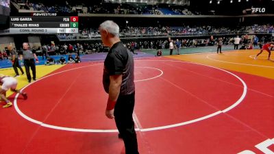 6A 144 lbs Cons. Round 2 - Thales Rivas, Humble Kingwood vs Luis Garza, Pharr-San Juan-Alamo