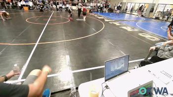 84 lbs Round Of 16 - Price Cunningham, Barnsdall Youth Wrestling vs Wyatt Haire, Verdigris Youth Wrestling