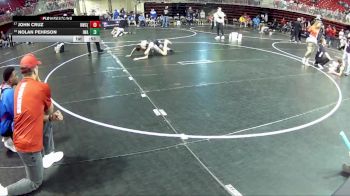 110 lbs Champ. Round 1 - John Cruz, Hawks Wrestling Club (Lincoln) vs Nolan Pehrson, IronHawk Wrestling Academy