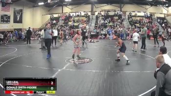 95 lbs Quarterfinal - Donald Smith-Moore, Gaston Grizzlies vs Leo Leal, Coastal Elite