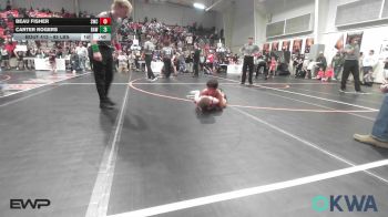 85 lbs Round Of 16 - Beau Fisher, Salina Wrestling Club vs Carter Rogers, Raw Wrestling Club