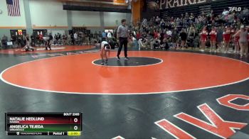 110 lbs Cons. Round 2 - Angelica Tejeda, Urbandale vs Natalie Hedlund, Marion