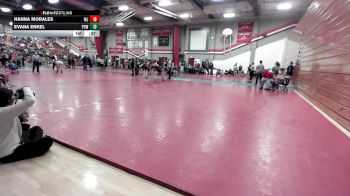 170 lbs Cons. Round 5 - Evana Enkel, Poway vs Hanna Morales, Mission Viejo