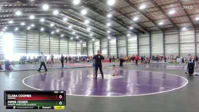 65 lbs 7th Place Match - Clara Coombs, Foxfire vs Piper Moser, Askren Wrestling Academy